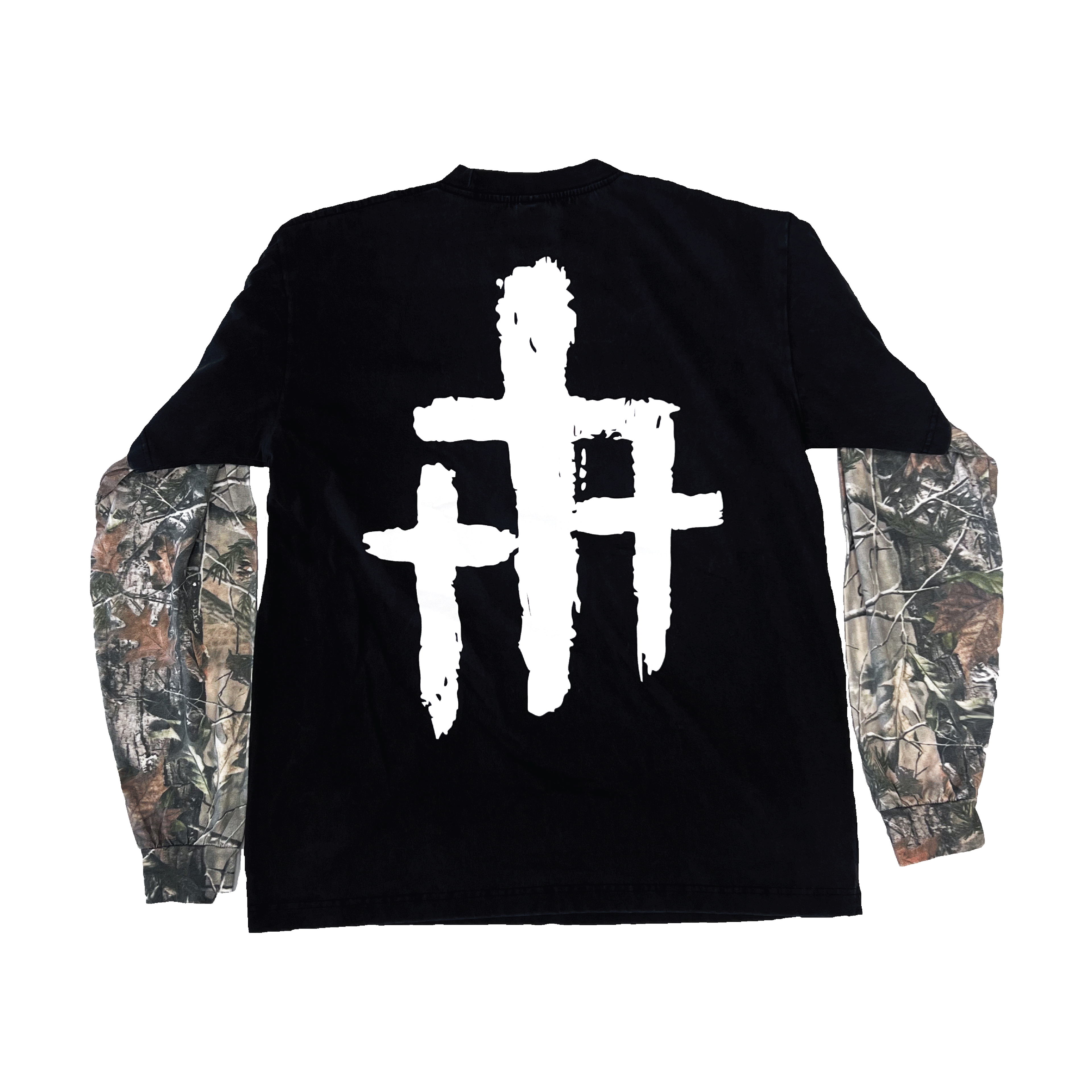 Crook Tree Camo Long Sleeve Tee
