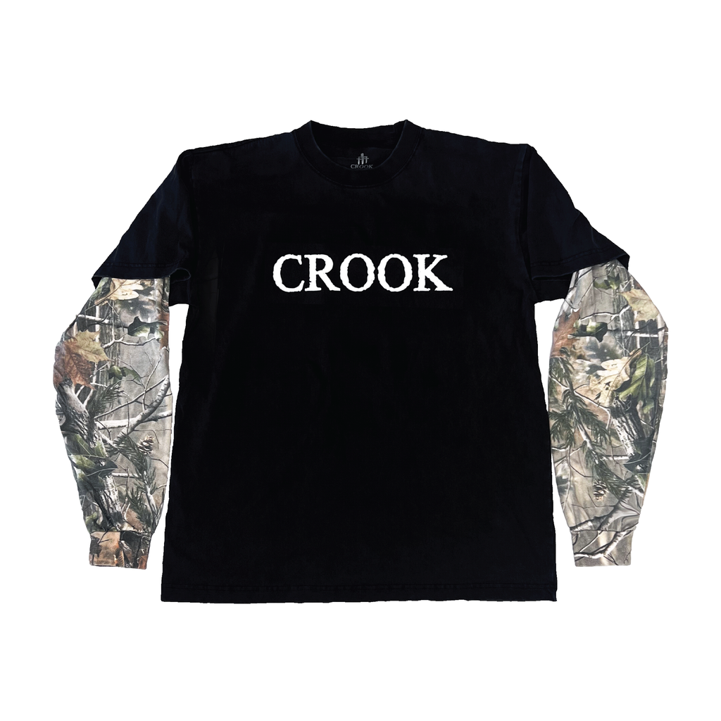 Crook Tree Camo Long Sleeve Tee