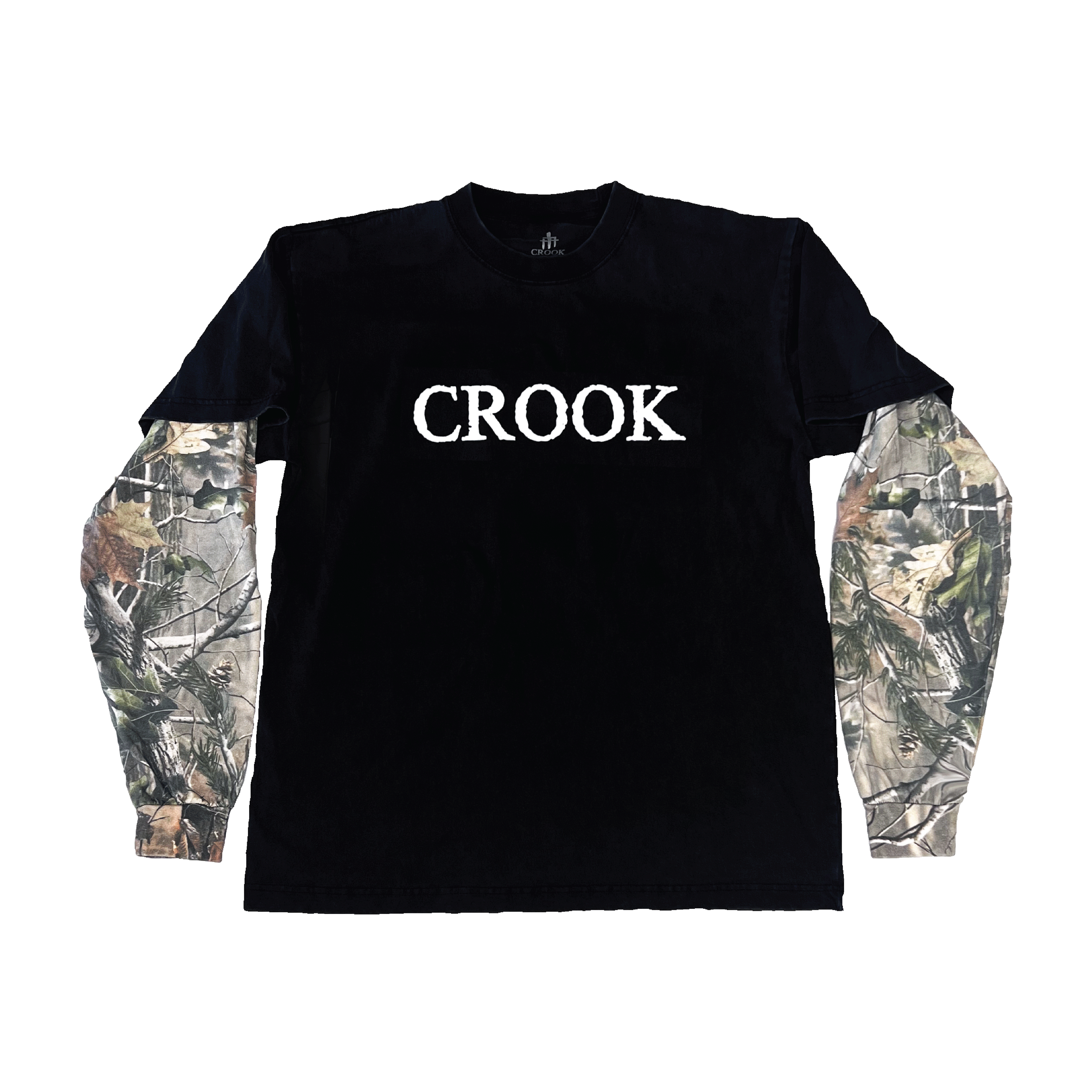 Crook Tree Camo Long Sleeve Tee