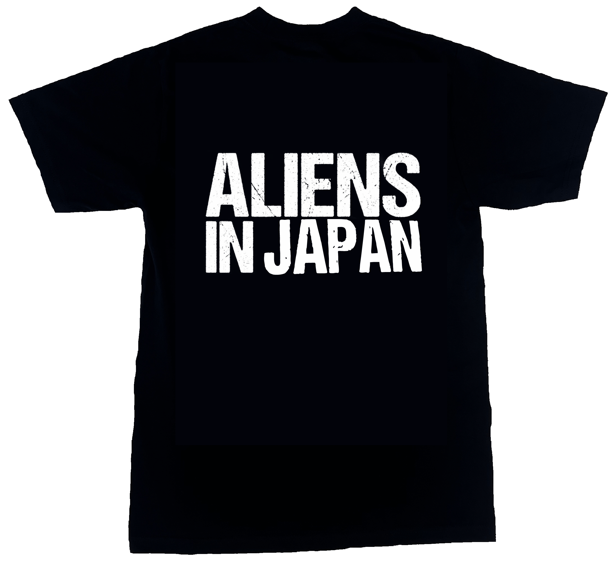 Crook X Billyracxx "Aliens in Japan" Black Tee